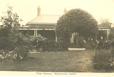 Postcard - Fair Haven, Mallacoota Victoria, 1920 c