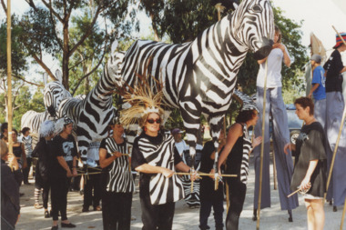 Photograph - Street Parade Easter Festival, Steve Wadsworth, Mallacoota Victoria, 1997