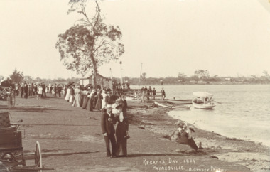 Postcard - Paynesville Regatta, A Cooper, Paynesville Victoria, 1909