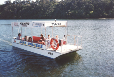 Photograph - Lakes Cruises Water Taxi, p North Arm Lakes Entrance Victoria