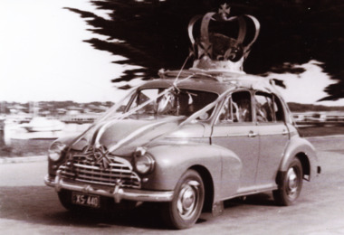 Photograph - Street parade on Esplanade Lakes Entrance Victoria  c1956