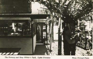 Postcard - Whiters Camp Park, Mona McLeod, 1935 c