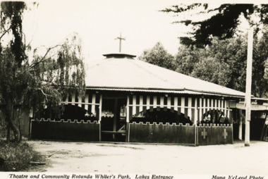 Postcard - Whiters Camp Park, Mona McLeod, 1935 c