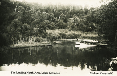 Postcard - The Landing North Arm, H D Bulmer, 1940 c
