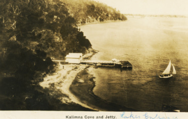 Postcard - Kalimna Cove, H D Bulmer, 1920 c