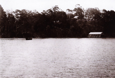 Photograph - Judge Box's house named Cowana c1920, 1920 c