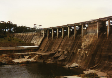Photograph - Glenmaggie Weir, 1990