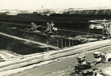Photograph - Coal Mine Morwell, State Electricity Commission, 1970