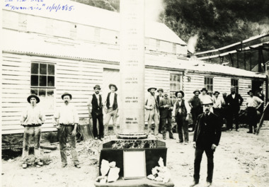 Photograph - Goldmining Walhalla, J Phillips, December 1885