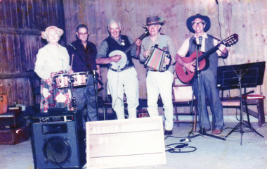 Photograph - Aussie Pioneer Bush Band Lake Tyers  1992