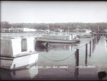 Postcard - Esplanade Lakes Entrance Victoria from Boat Harbour, Bulmer