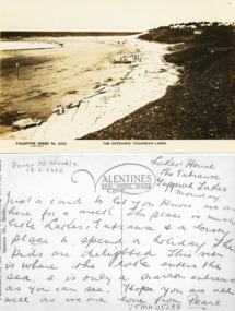 Postcard - Camp Park Tuggerah Lakes, Valentine Co Pty Ltd, 1924 c