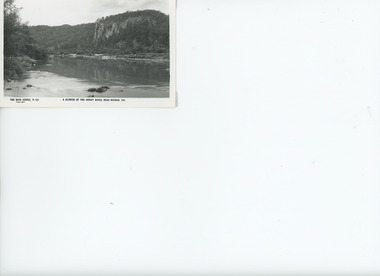 Postcard - Snowy River at Buchan, Rose Series P531, 1970 c