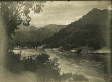 Photograph - Derrick Ruins, Rev John Flynn, 1906