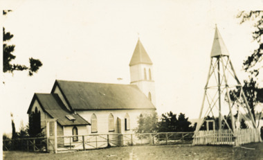 Photograph - St Johns church , Aboriginal station Lake Tyers Victoria, 1940 c
