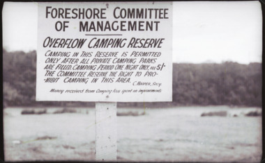 Photograph - Camping Lakes Entrance, Bulmer, 1950 c