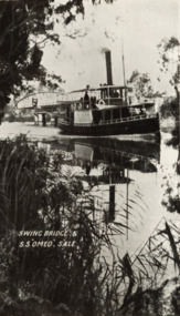 Postcard - S.S. Omeo, prior to 1915