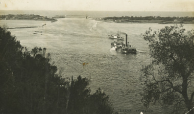 Postcard - Dredge Pioneer, Segerberg and Bulmer, 1910 c