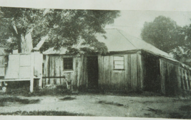 Photograph - Roadknight Slab Hut, 1870 c