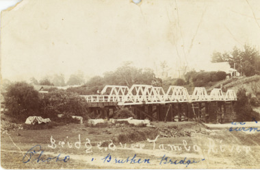 Postcard - Bridge over Tambo, 1906 c