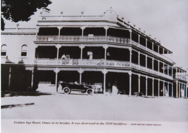 Photograph - Golden Age Hotel Omeo, Howard Bulmer photo, 1930