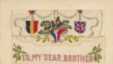 Postcard - WW1 Correspondence from Angus Ros of Mosiface Victoria 1917