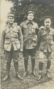 Postcard - WW1 soldiers/Geelong, W Long Geelong, 1915 c