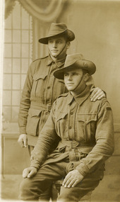 Postcard - Pt Charles Sands WW1 AIF, 1917