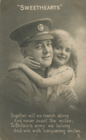 Postcard - Private CR Sands, Raphael Tuck and Sons England, 1917