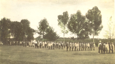 Photograph - School Group, School Assembly c1920, c1920