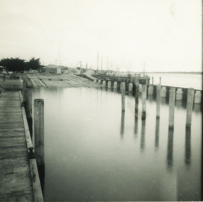 Photograph - Slipway Lakes Entrance 1950, 1950