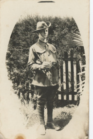 Postcard - WW1, From Frank, c1915