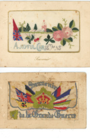 Postcard, Embroidered Post Cards, c1914