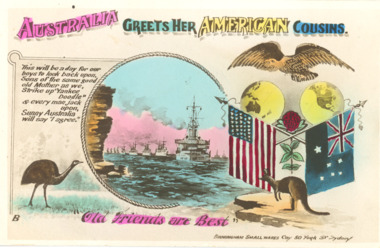 Postcard, Welcome to America's great White Fleet, c2008