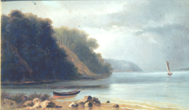 Photograph - Nyerimilang Cliffs Victoria c1890's