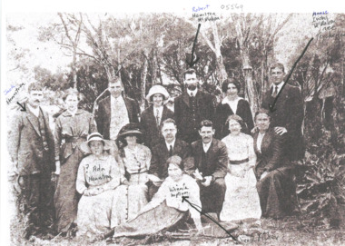 Photograph - Seventh Day Adventists on Rigby Island c1915