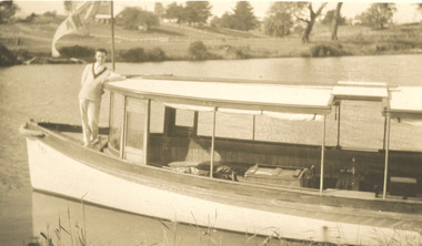 Photograph - Bellbird on the Tambo River, Swan Reach, Victoria, 1924