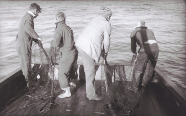 Photograph - 'Challenger' prawn trawler at Lakes Entrance