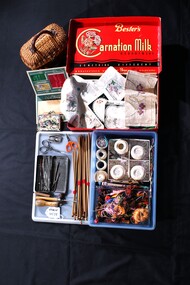 Equipment - Collection of Sewing/Knitting/Crochet Equipment, c1900 -1920