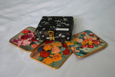Domestic object - Judy Dugins wedding gift, Coasters   1950
