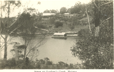 Postcard - Gardener's Creek, Metung c1920