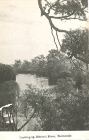 Postcard - Mitchell River Bairnsdale Victoria c1940