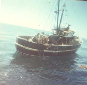 Photograph - Joan Marie Star Fishing Boat, c1960