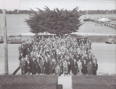 Photograph - People on the Esplanade c1950