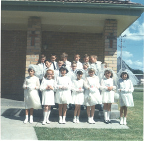 Photograph - St Brendans Confirmation class Lakes Entrance 1967