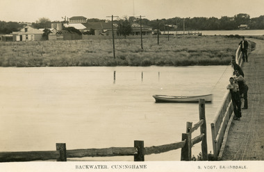 Photograph - Early Club Hotel from North Arm Bridge