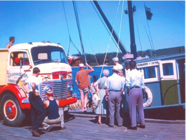 Photograph - Hancocks Commer Truck with Dorothy Star 1960