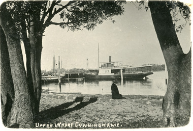 Photograph - J.C.Dahlsen at Upper Wharf Cunninghame