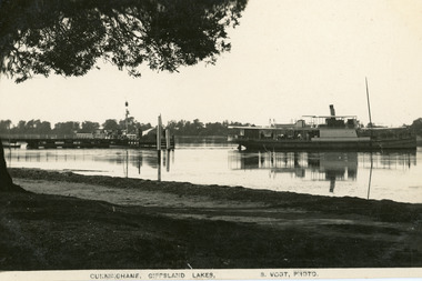Photograph - Steamer near PO Jetty