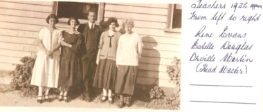 Photograph - Lakes Entrance State School Teachers c1922